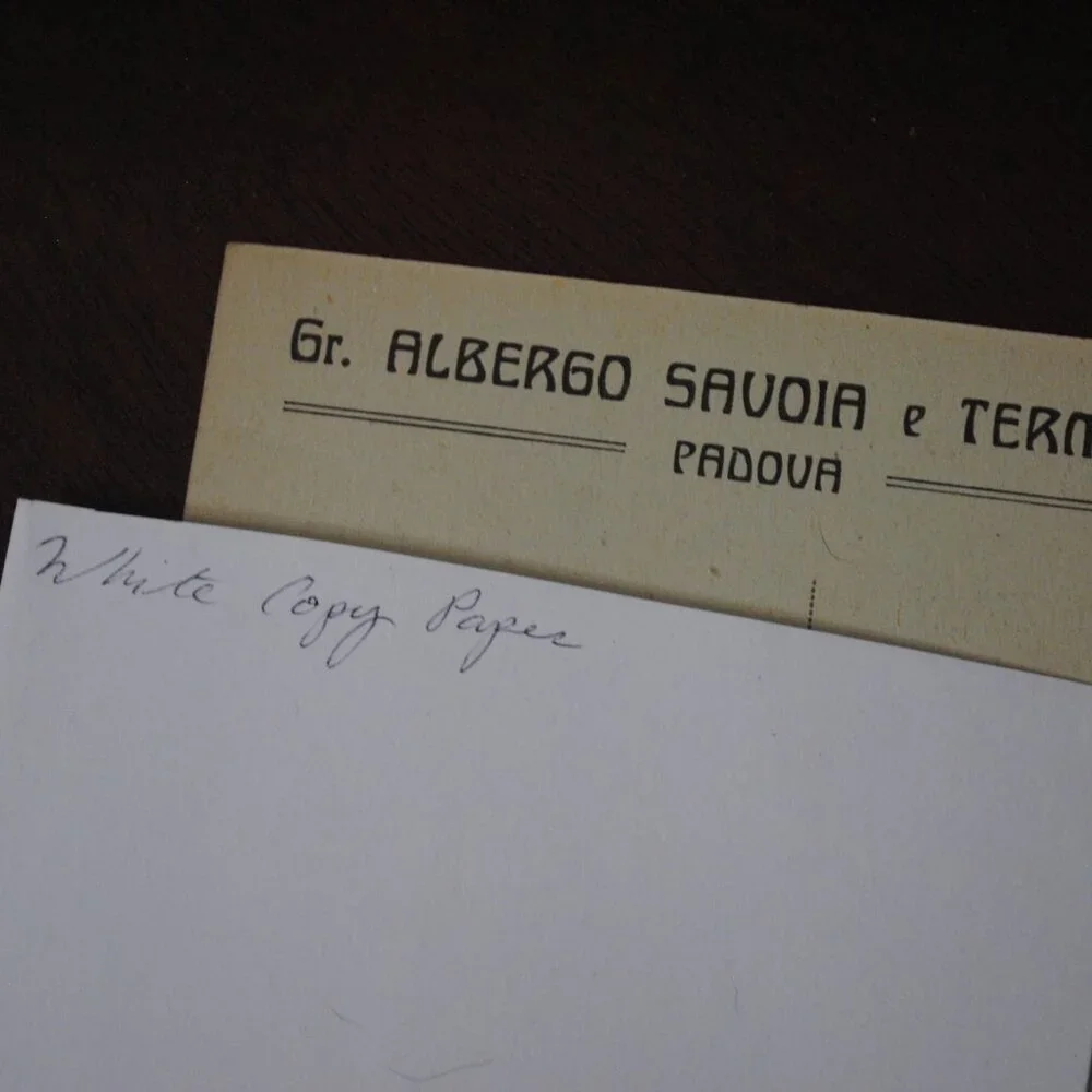 Lot of 7 Antique/Vintage 1910s-1930s Padova, Italy Unused Scenic Postcards Craft